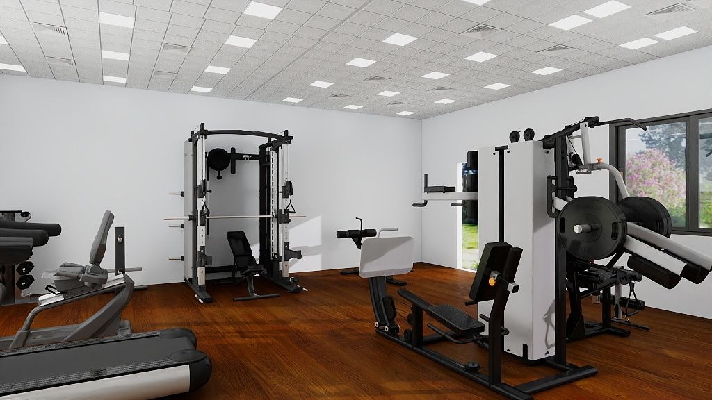 Desain 3D gym